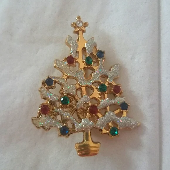 Christmas Tree Pin - Picture 1 of 2